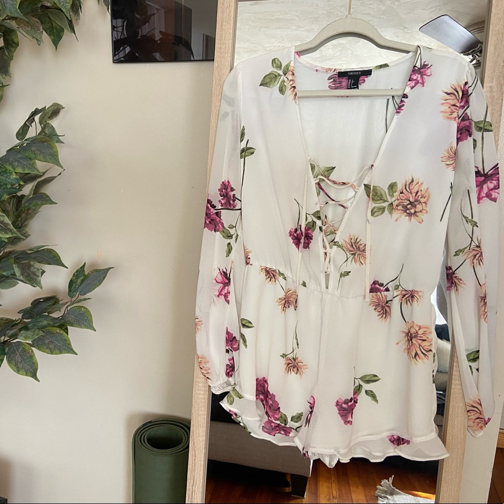 Forever 21 Sheer Jumper